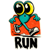 Run Frog Pop Art