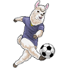 Lama fotballspiller fotballsport
