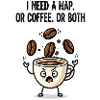 Nickerchen oder Kaffeetassen-Stimmung