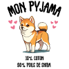 Shiba Humor Dog Pajamas