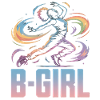 B-Girl Breakdance Streetstyle Retro Design