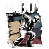 B-Boy Breakdance Streetstyle Breakdancer