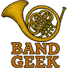 Band-Geek-Messing-Tuba-Ikone
