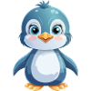 Sugar-sweet penguin moment