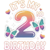 2nd Birthday Butterflies