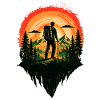 Rotes Schlafenszeit-Wanderabenteuer