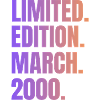 Limited Edition March 2000