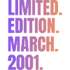 Limited Edition March 2001