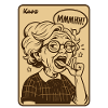Vintage Granny Mmmhh-udtryk
