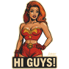 Hi Guys Retro Heroine 