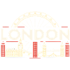 Londres Skyline et Grande Roue