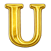 Golden U Monogram