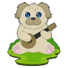 Dog Musician Guitar Music