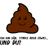 Friendly Poo AA Comic Face