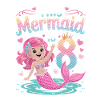 Mermaid 8th Birthday 8 Years