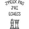 J'peux pas J'ai Échecs Humour Club