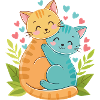 Câlins de chatons