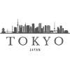 Tokyo Japan, Tokyo skyline