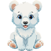 cute polar bear