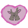Two Cute Bunnies