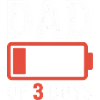 Dad of 3 Boys Battery Icon