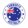 Tamworth Australien Patch-Emblem