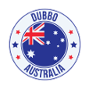 Dubbo Australia Circular Flag Emblem