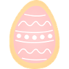 Pastel Easter Egg Cookie
