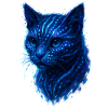 Chat Cyber Bioluminescent Neon