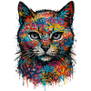 Cat Street Art Graffiti Urban Style