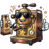 Brass Brew Robot Sunglasses