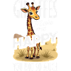 Giraffes make me happy