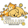 Just Chillin' Kitten and Puppy
