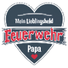 Feuerwehr Papa Mein Lieblingsheld Geschenk