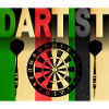DARTIST Farbiger Darts-Charakter