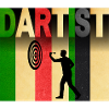 Dartist: Art Meets Dart Retro Stripes