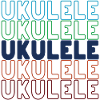 Ukulele typography