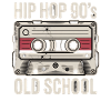 Hip Hop 90s Old School Cassette