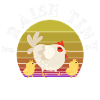 I raise little dinosaur chickens
