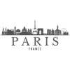 Paris, Frankreich, Pariser Skyline