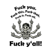 Fuck You – Funny Skeleton Saying