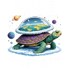 Turtle Flat-Earth Saying