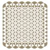 Geometric Flower Of Life Mosaic Pattern