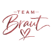 Bridal Team Heart Font Design