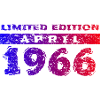 60th Birthday Limited Edition 04/1966
