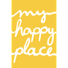 Mon endroit heureux - jaune