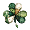 Kleeblatt st patricks day
