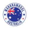 Warrnambool Australia Round Badge