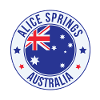 Alice Springs Australia Patch Emblem