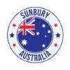 Sunbury Australia Flag Emblem